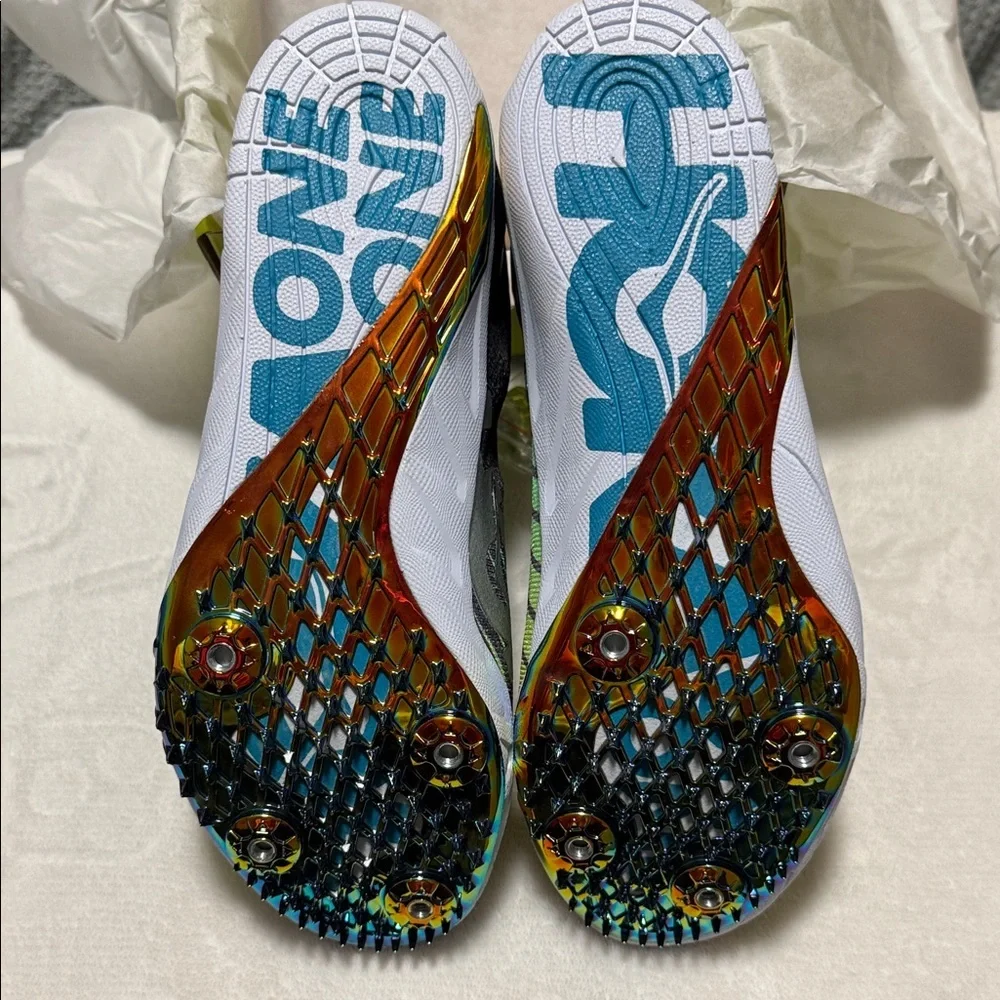 Hoka One One **NEW IN BOX** Speed Evo R Shoes - Spikes Women’s size 7 - Picture 3 of 6